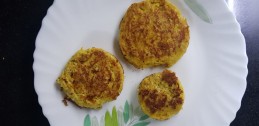Aubergine Cutlet or Baingan ki Tikki